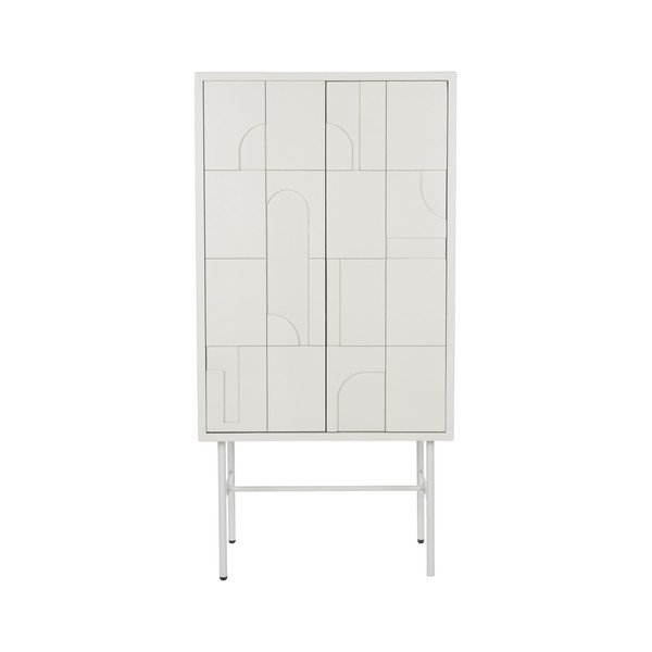 Dulap gri deschis 70x140x40 cm Funk – White Label