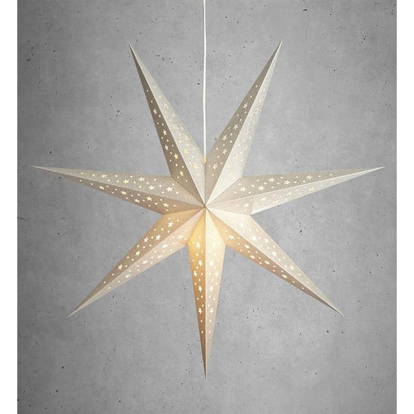 Decorațiune luminoasă argintie ø 75 cm  cu model de Crăciun Solvalla – Markslöjd-image-3