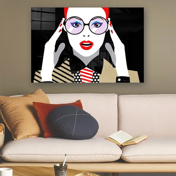 Tablou din sticlă 100x70 cm – Wallity-image-1