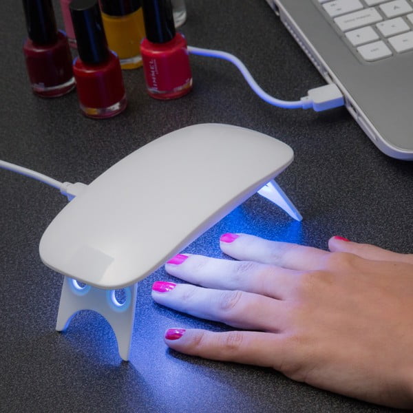 Lampă cu LED pentru unghii InnovaGoods Professional Nail mini