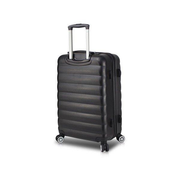 Valiză cu roți și port USB My Valice COLORS RESSNO Large, negru