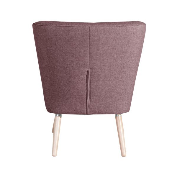 Fotoliu Max Winzer Neele Duro Aubergine, roz închis-image-1