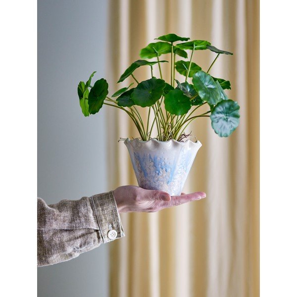 Ghiveci decorativ din gresie ø 14 cm Bertha – Bloomingville-image-1