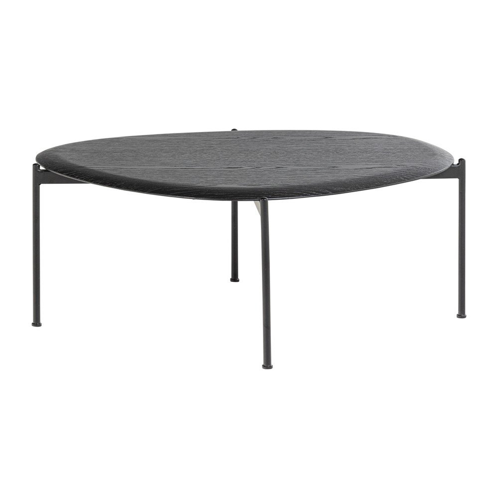 Măsuță de cafea neagră 67x92 cm Kota – WOOOD