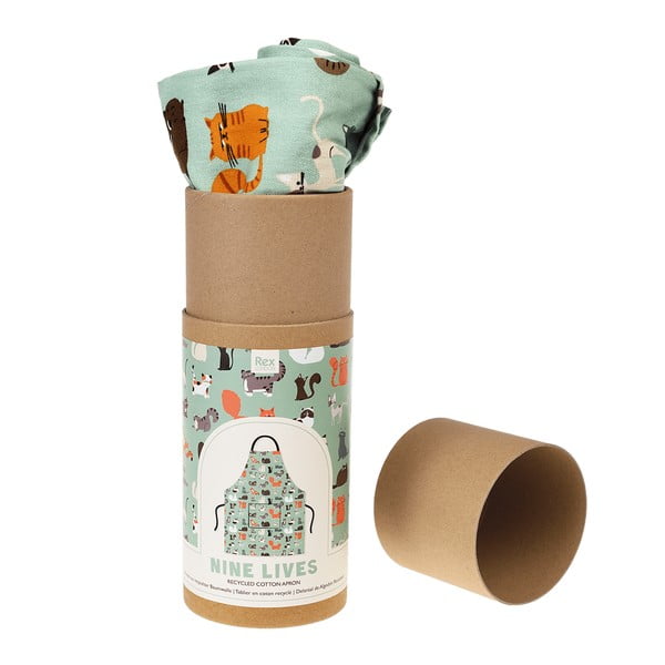 Șorț din bumbac reciclat Rex London Nine Lives-image-2