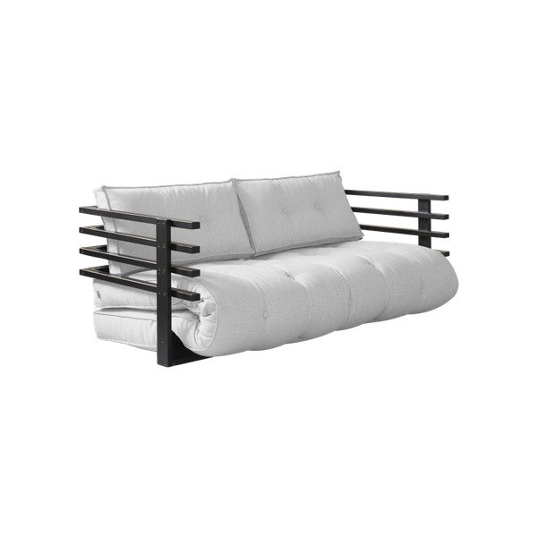 Canapea extensibilă Karup Funk Black/Light Grey-image-1