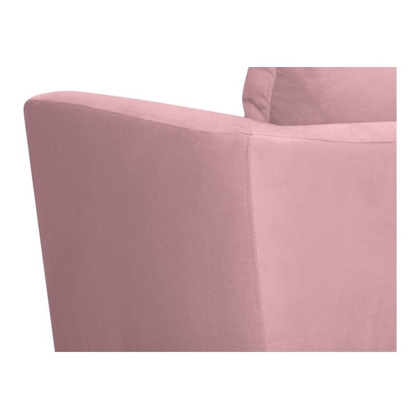 Canapea cu 2 locuri Mazzini Sofas Cotton, roz-image-4