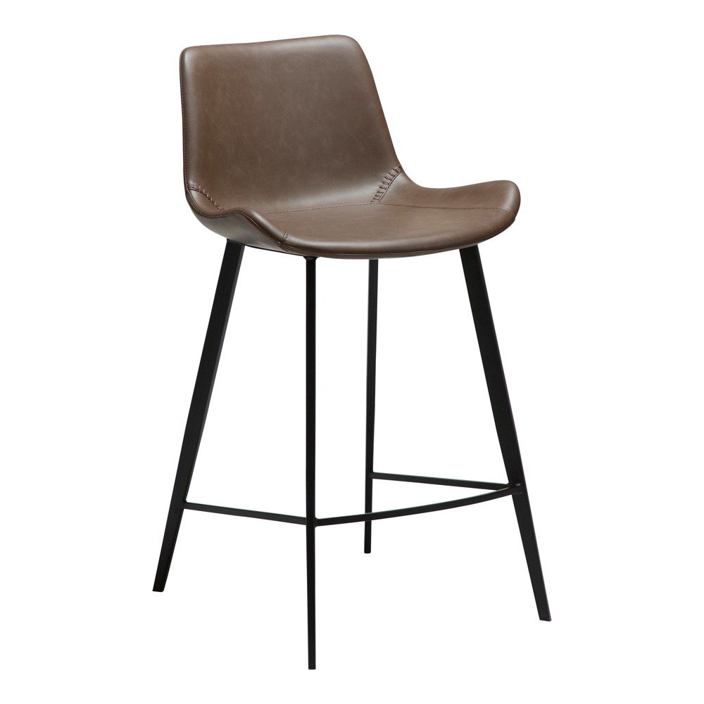 Scaun de bar maro (înălțime șezut 65 cm) Hype – DAN-FORM Denmark