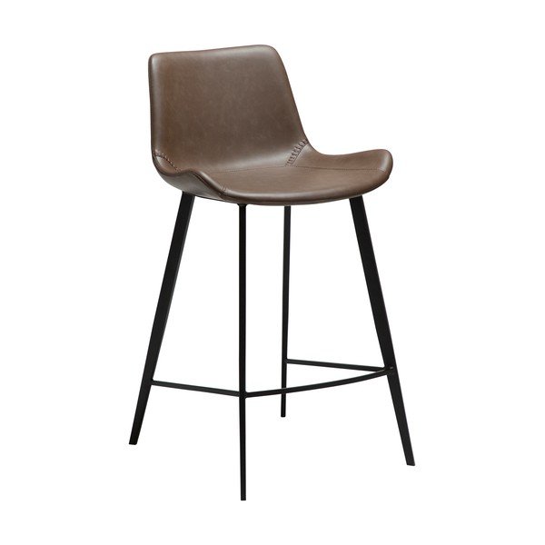 Scaun de bar maro (înălțime șezut 65 cm) Hype – DAN-FORM Denmark