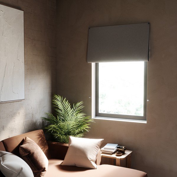 Stor pentru ferestre gri blackout 122x142 cm Nightfall - Umbra-image-4