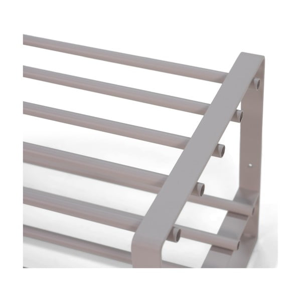 Pantofar taupe din metal 70x29x27 cm Rex – Spinder Design-image-4