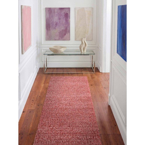 Covor tip traversă roz închis țesut manual din material bouclé 80x200 cm Notting Hill Portobello – Ted Baker-image-1