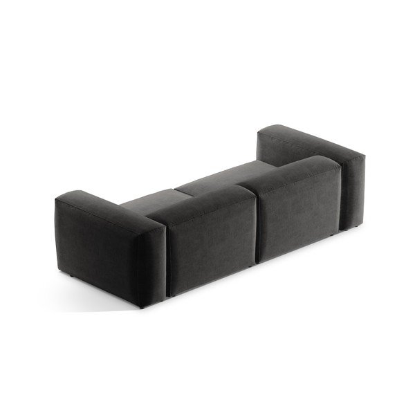 Canapea gri închis 264 cm Bergamo – Cosmopolitan Design-image-4