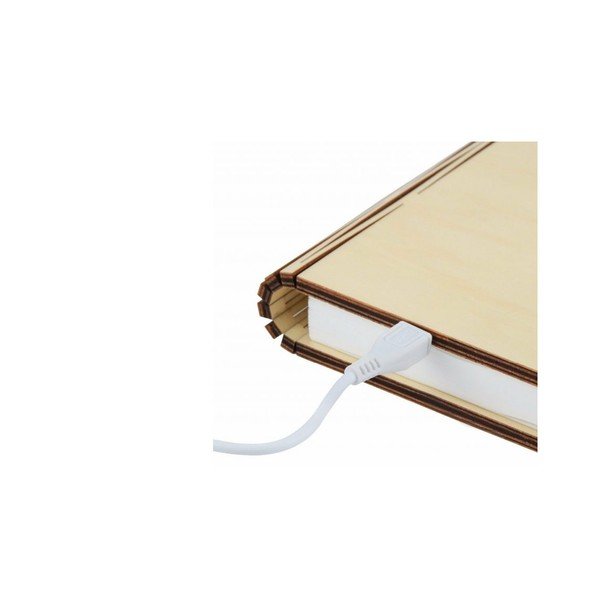 Decorațiune luminoasă în culoare naturală cu USB Booklight – Gingko-image-4