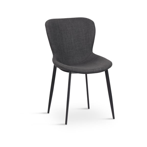 Scaun de dining gri închis Ross – Unique Furniture