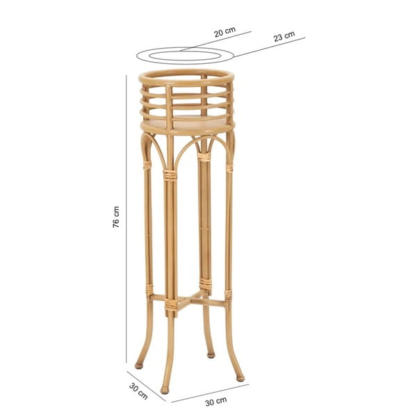 Suport pentru flori din metal ø 23 cm (înălțime 76 cm) Panama – Mauro Ferretti-image-2