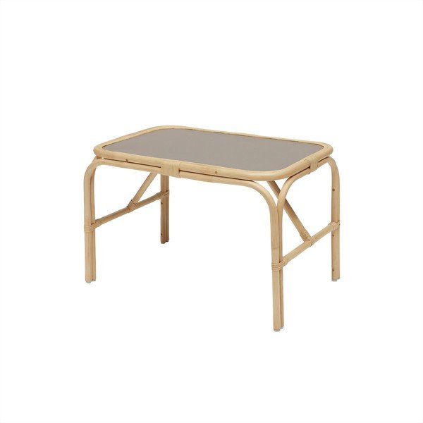 Masă pentru copii din ratan 70x48 cm Nana – OYOY Mini