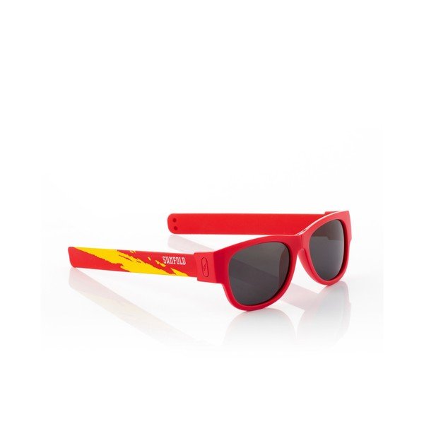 Ochelari de soare pliabili pentru copii InnovaGoods Sunfold Kids Mondial Spain, roșu-image-3
