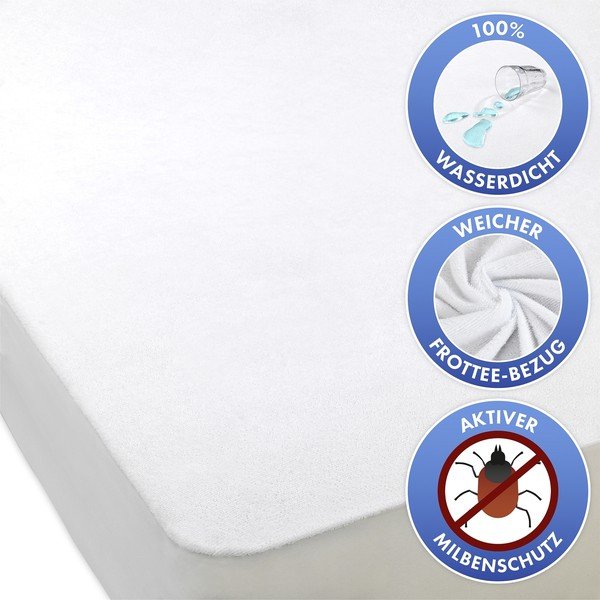 Protecție pentru saltea rezistentă la apă/antialergică 100x200 cm – Maximex-image-2