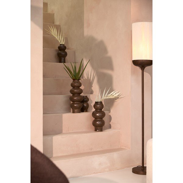 Vază maro din ceramică (înălțime 33,5 cm) Rogano – Light & Living-image-1