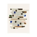 Poster 50x70 cm Cut up Stripes – Berit Mogensen Lopez – The Poster Club