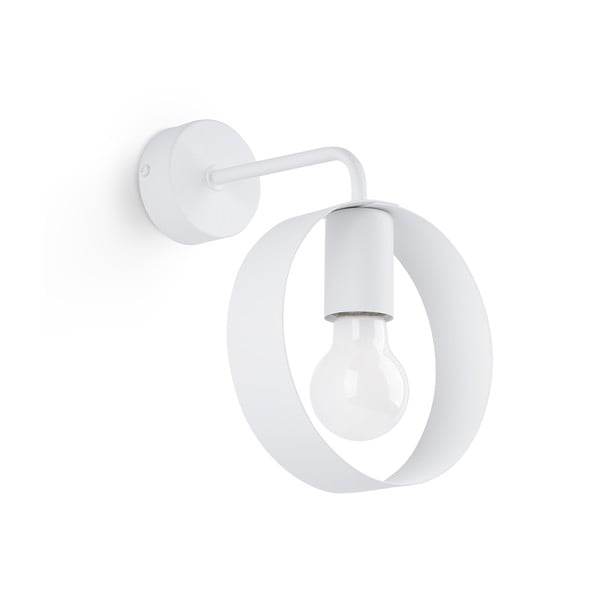 Aplică de perete albă ø 12 cm Lammi – Nice Lamps