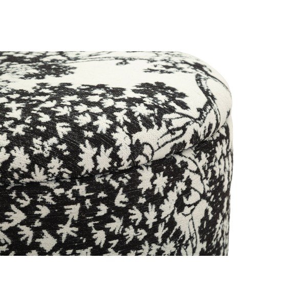 Puf alb-negru Oriental Style – Mauro Ferretti-image-4
