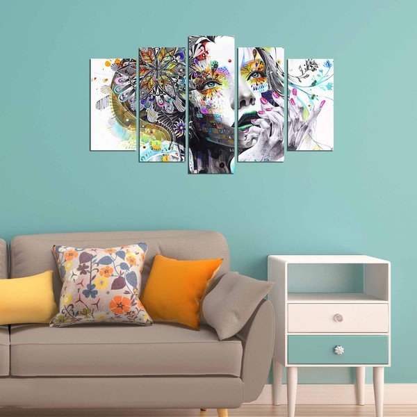 Tablou decorativ din 5 piese Dream-image-1