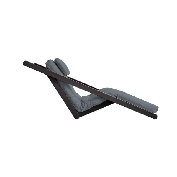Șezlong extensibil Karup Figo Wenge/Gris-image-4