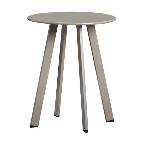 Măsuță de grădină rotundă din metal ø 40 cm Fer – WOOOD-image-1