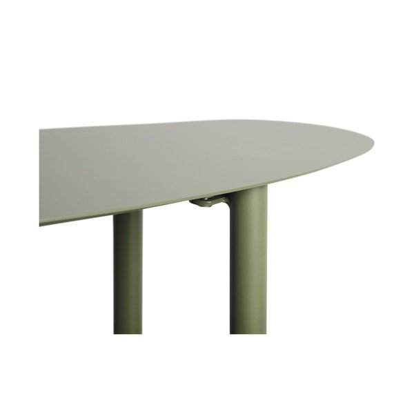 Masă consolă verde din metal 28x90 cm Riqueza – Leitmotiv-image-4