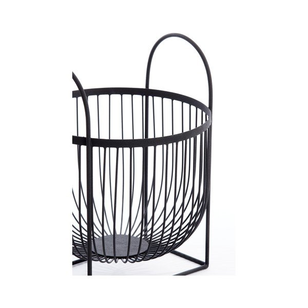 Coș de depozitare din sârmă negru Marjet – Light & Living-image-3