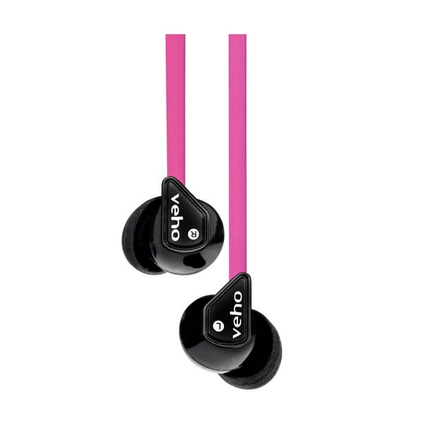 Căști audio in-ear Veho Z1, roz