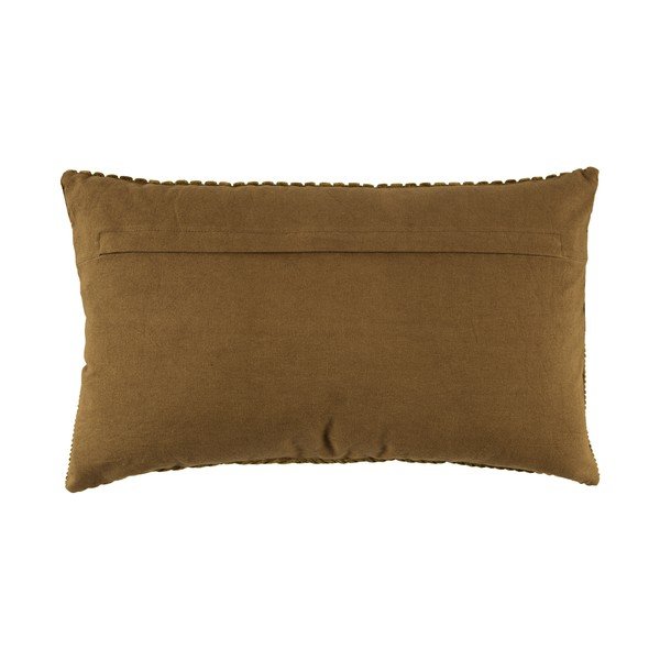 Pernă din bumbac BePureHome, 30 x 50 cm, verde-image-1