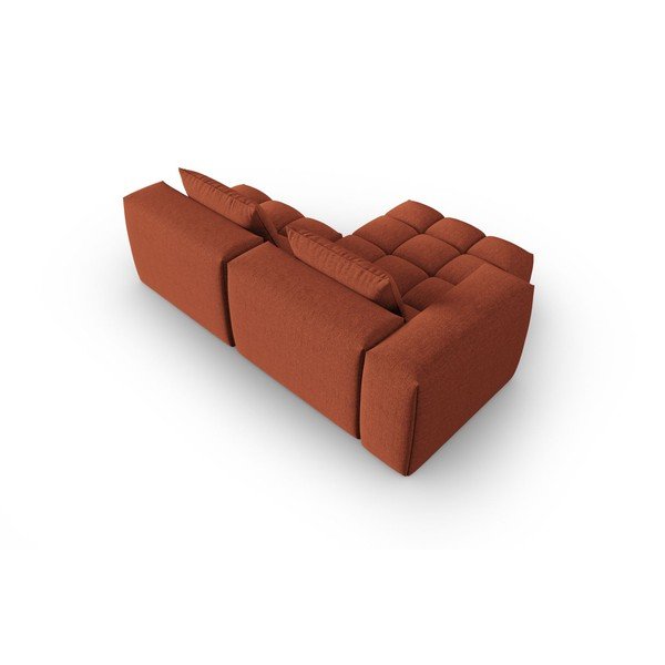 Colțar teracotă (cu colț pe partea stângă/cu șezlong) Verona – Cosmopolitan Design-image-4