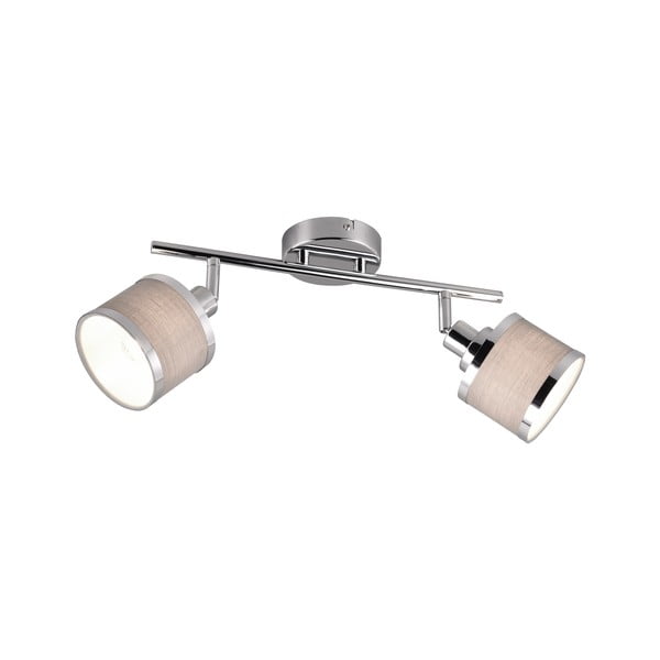 Aplică de perete bej/argintie ø 10 cm Arosa – Trio-image-3