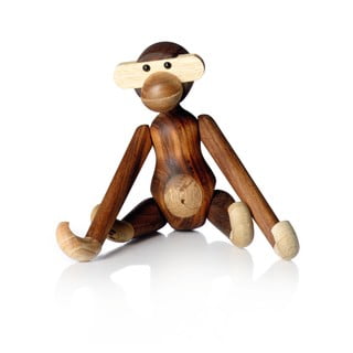 Statuetă din lemn masiv Kay Bojesen Denmark Monkey