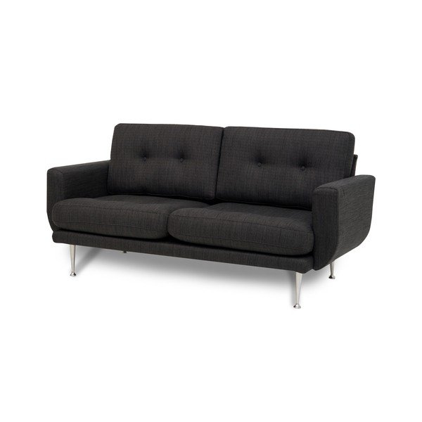 Canapea cu 2 locuri Scandic Fly, gri antracit-image-3
