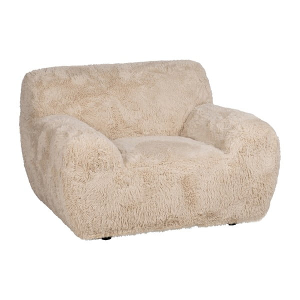 Fotoliu bej Teddy – Ixia