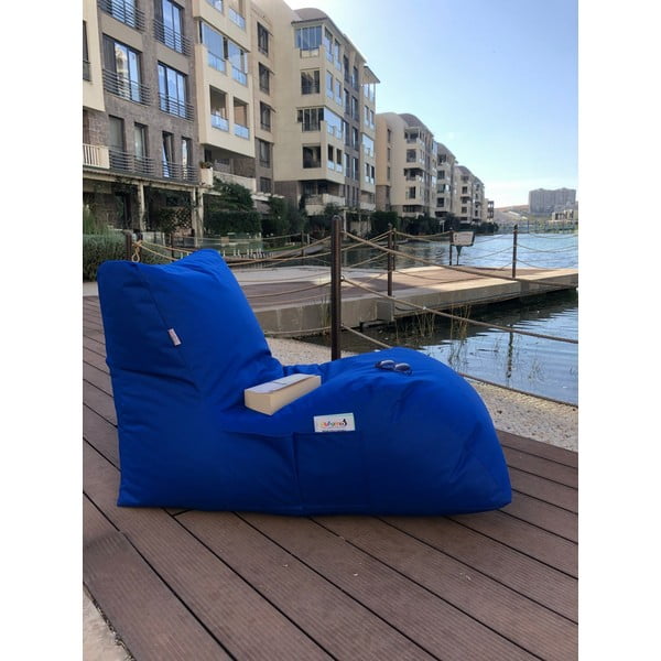 Beanbag pentru grădină albastru închis Daybed – Floriane Garden-image-2