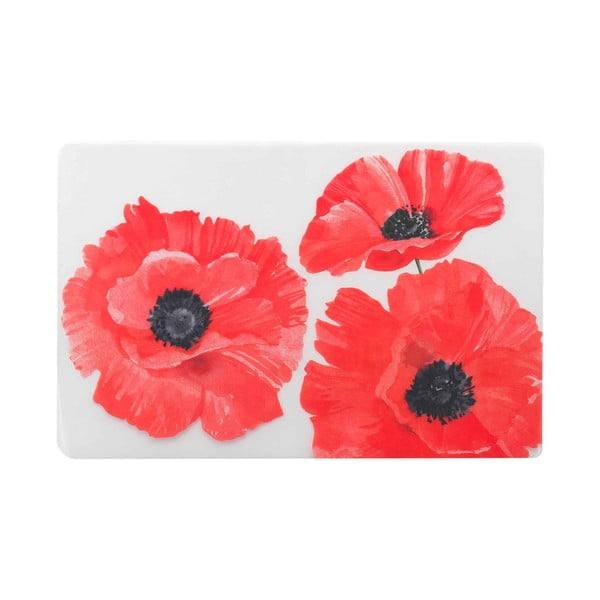 Suport pentru farfurii 28.5x44 cm Red flower – douceur d'intérieur