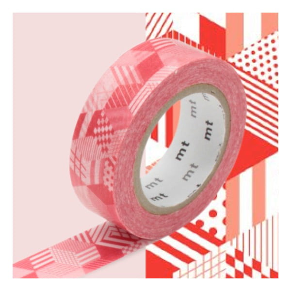 Bandă decorativă Washi MT Masking Tape Lianne, rolă 10 m