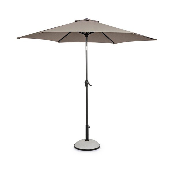 Umbrelă de soare taupe ø 270 cm Kalife – Bizzotto