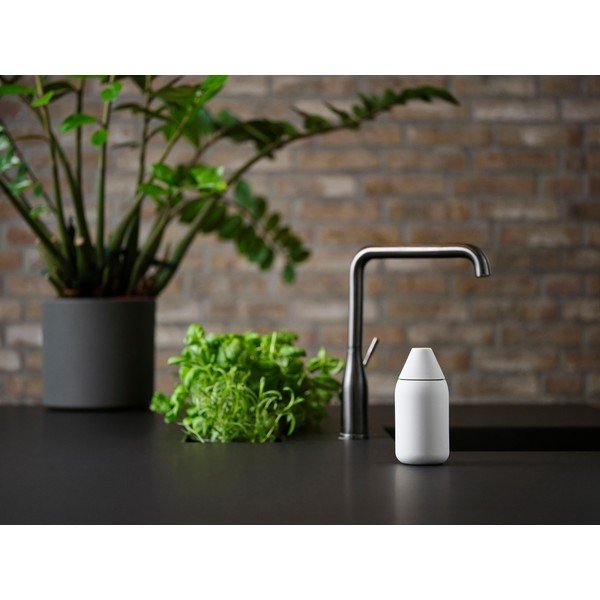 Dozator de săpun lichid gri deschis din silicon 300 ml Singles – Zone-image-2