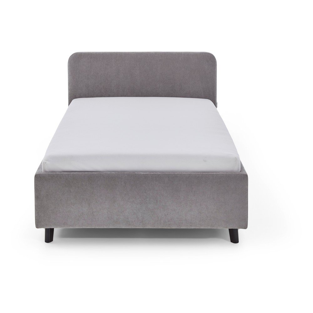 Pat pentru copii gri fără somieră 140x200 cm Cosy – Meise Möbel