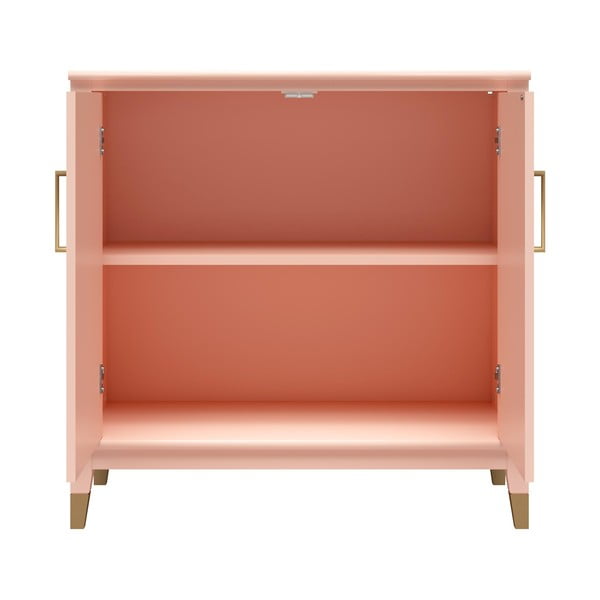 Dulap roz 86x85x41 cm Westerleigh – CosmoLiving by Cosmopolitan-image-3