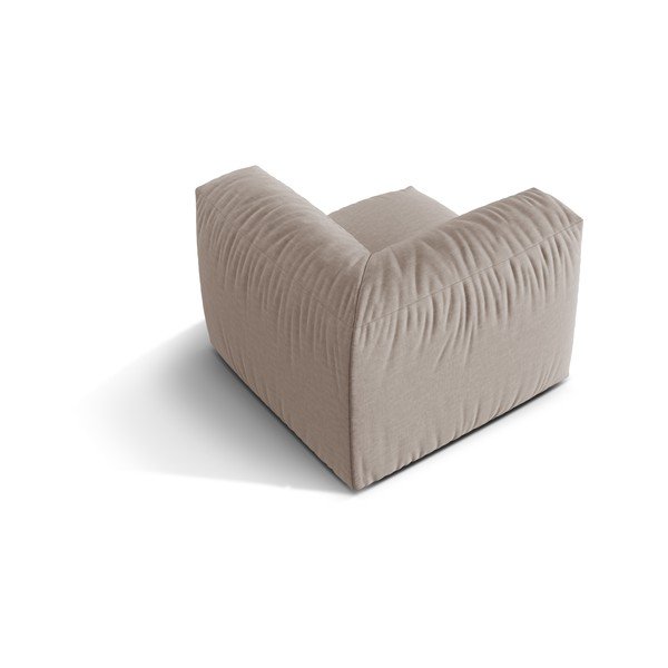 Modul pentru canapea modulară bej (cu colț variabil) Martina – Micadoni Home-image-2