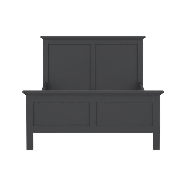 Pat matrimonial gri 140x200 cm Paris – Tvilum-image-2