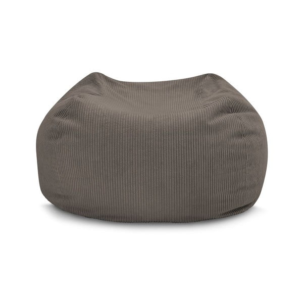 Fotoliu bean bag gri/maro Voltaire – Bobochic Paris-image-1