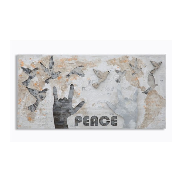 Tablou Mauro Ferretti Peace, 120 x 60 cm